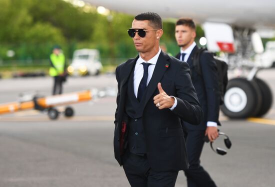 Russia World Cup Portugal Arrival