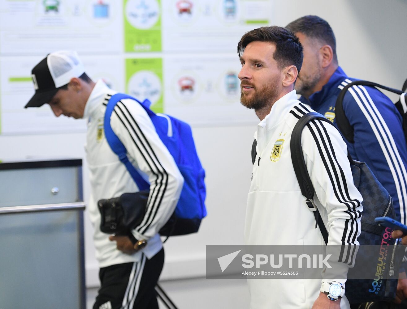 Russia World Cup Argentina Arrival