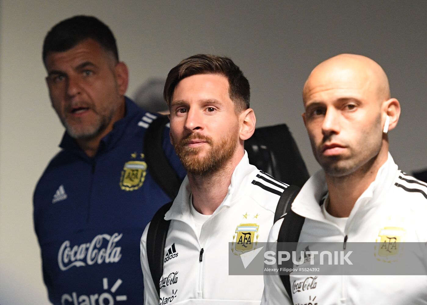 Russia World Cup Argentina Arrival