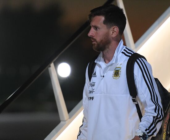 Russia World Cup Argentina Arrival