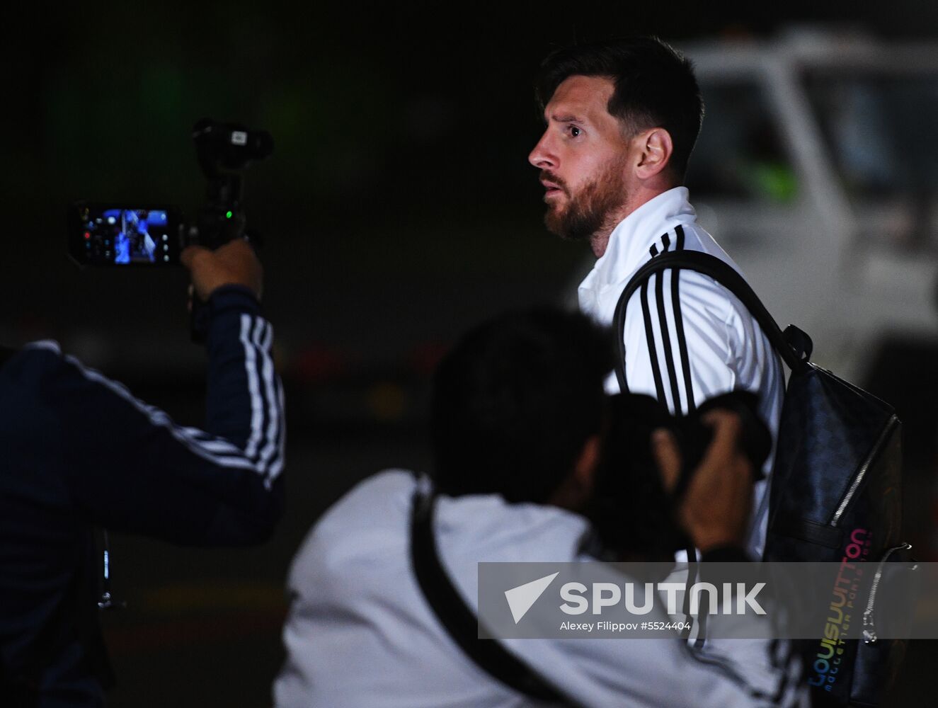 Russia World Cup Argentina Arrival
