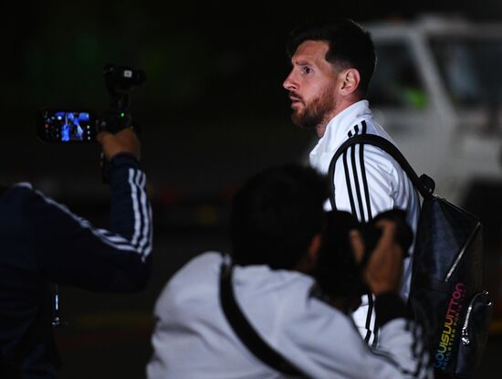 Russia World Cup Argentina Arrival
