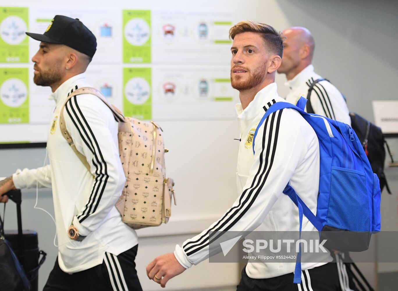 Russia World Cup Argentina Arrival