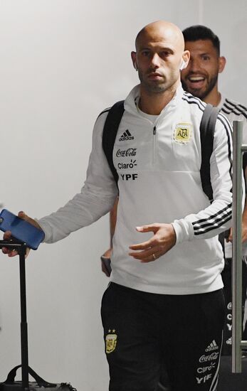 Russia World Cup Argentina Arrival