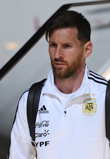 Russia World Cup Argentina Arrival