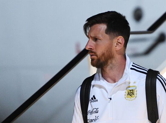 Russia World Cup Argentina Arrival