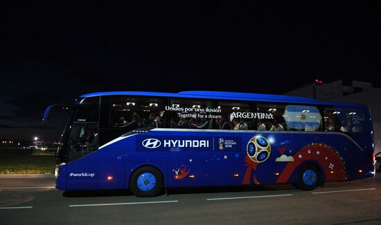 Russia World Cup Argentina Arrival