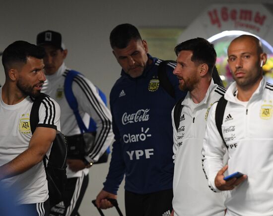 Russia World Cup Argentina Arrival