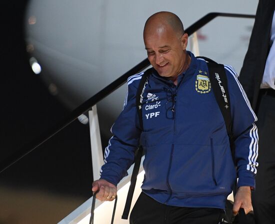 Russia World Cup Argentina Arrival