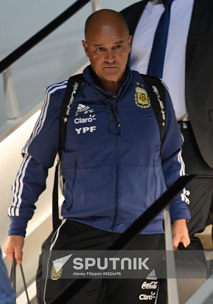 Russia World Cup Argentina Arrival