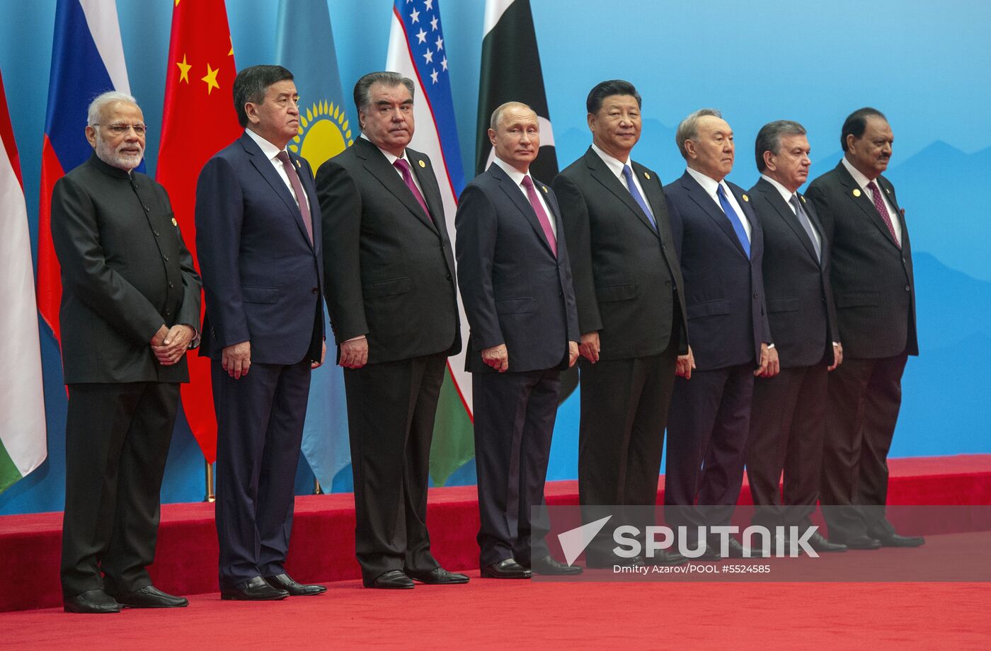 Russian President Putin attends SCO summit in China. Day two