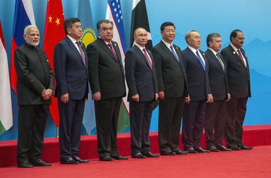 Russian President Putin attends SCO summit in China. Day two