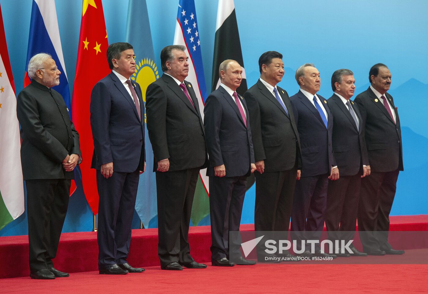 Russian President Putin attends SCO summit in China. Day two