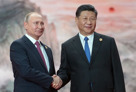 Russian President Putin attends SCO summit in China. Day two
