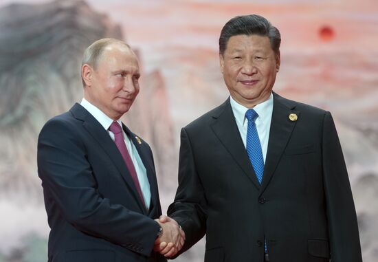 Russian President Putin attends SCO summit in China. Day two