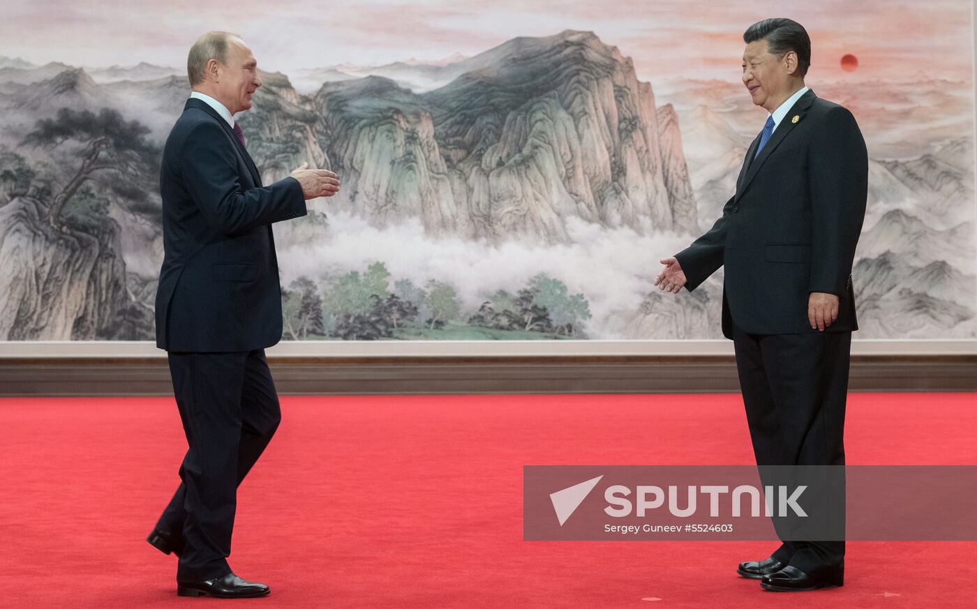 Russian President Putin attends SCO summit in China. Day two