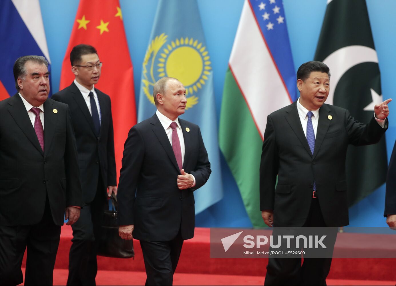 Russian President Putin attends SCO summit in China. Day two