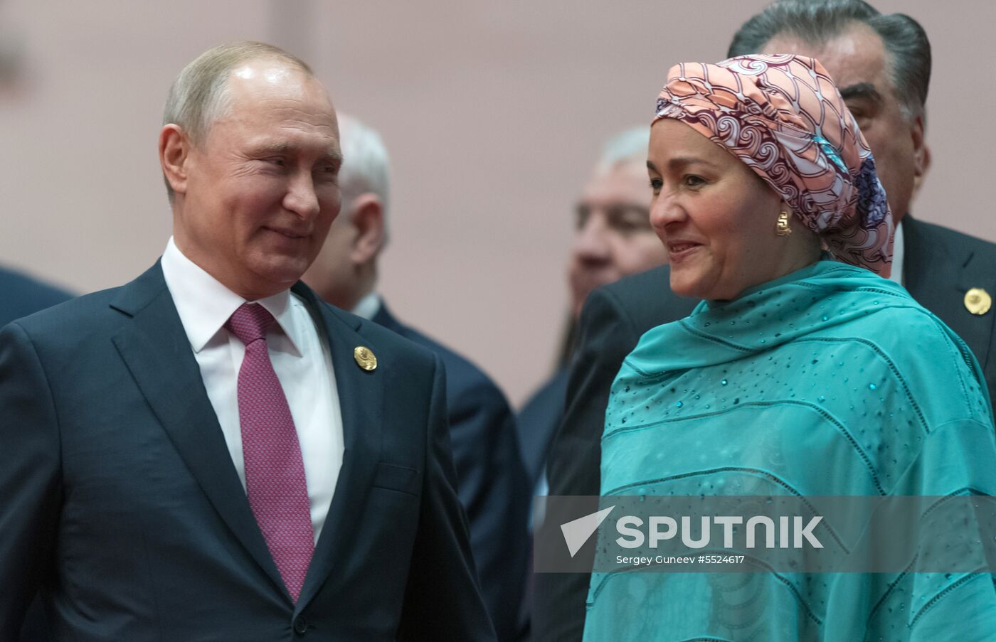 Russian President Putin attends SCO summit in China. Day two