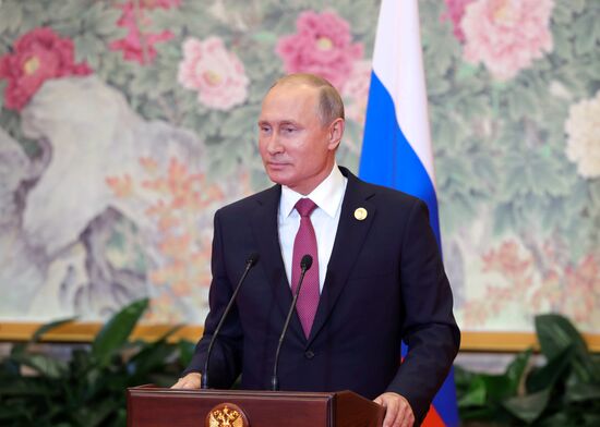 Russian President Putin attends SCO summit in China. Day two