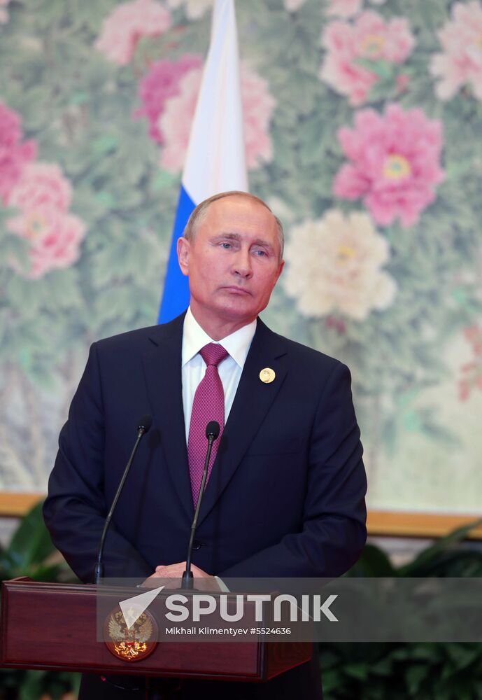 Russian President Putin attends SCO summit in China. Day two