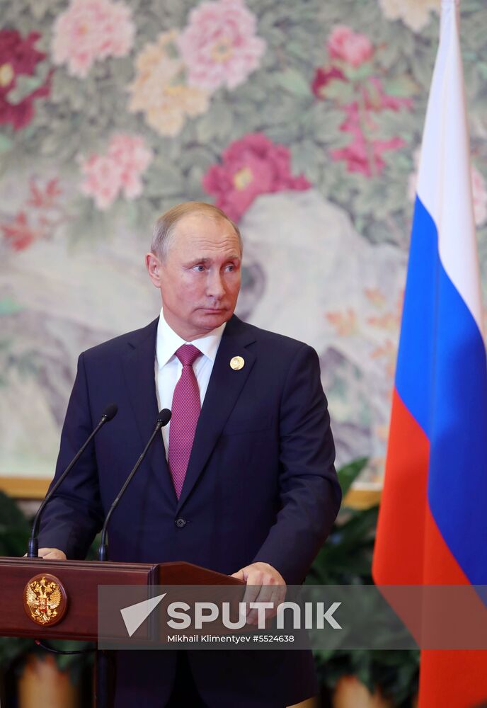 Russian President Putin attends SCO summit in China. Day two