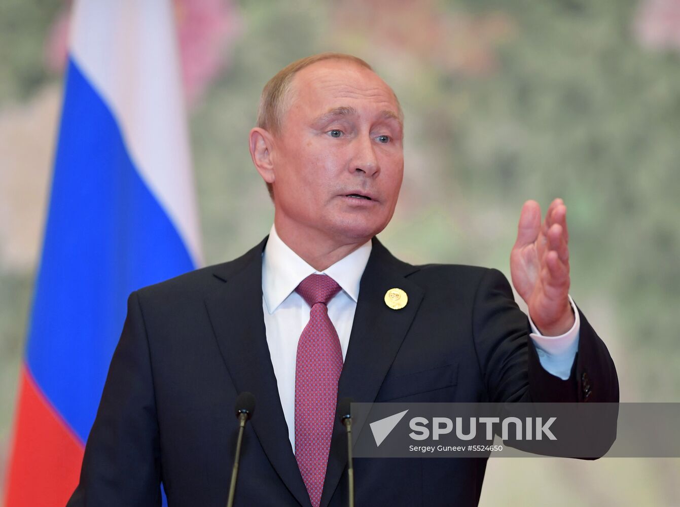 Russian President Putin attends SCO summit in China. Day two