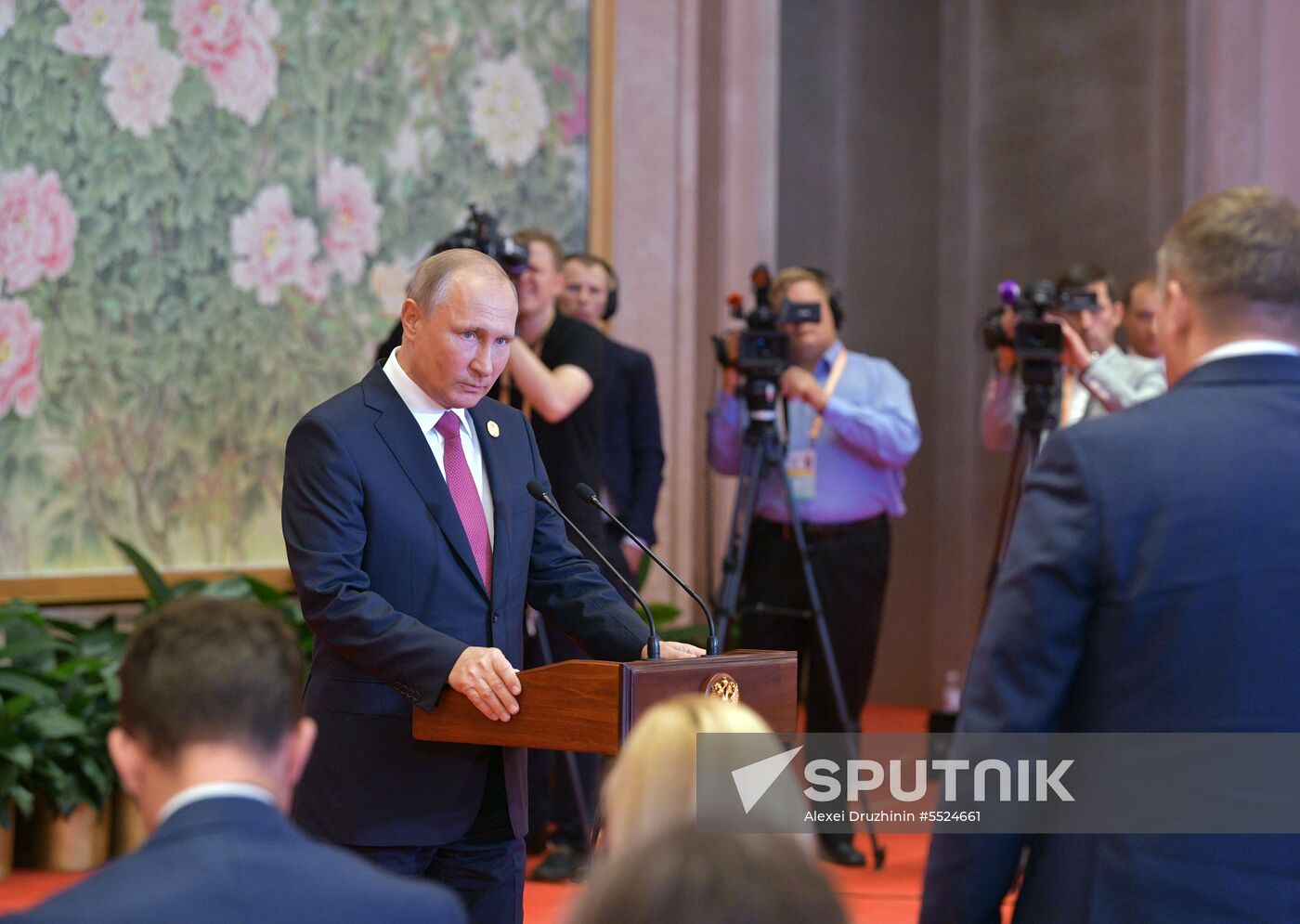 Russian President Putin attends SCO summit in China. Day two