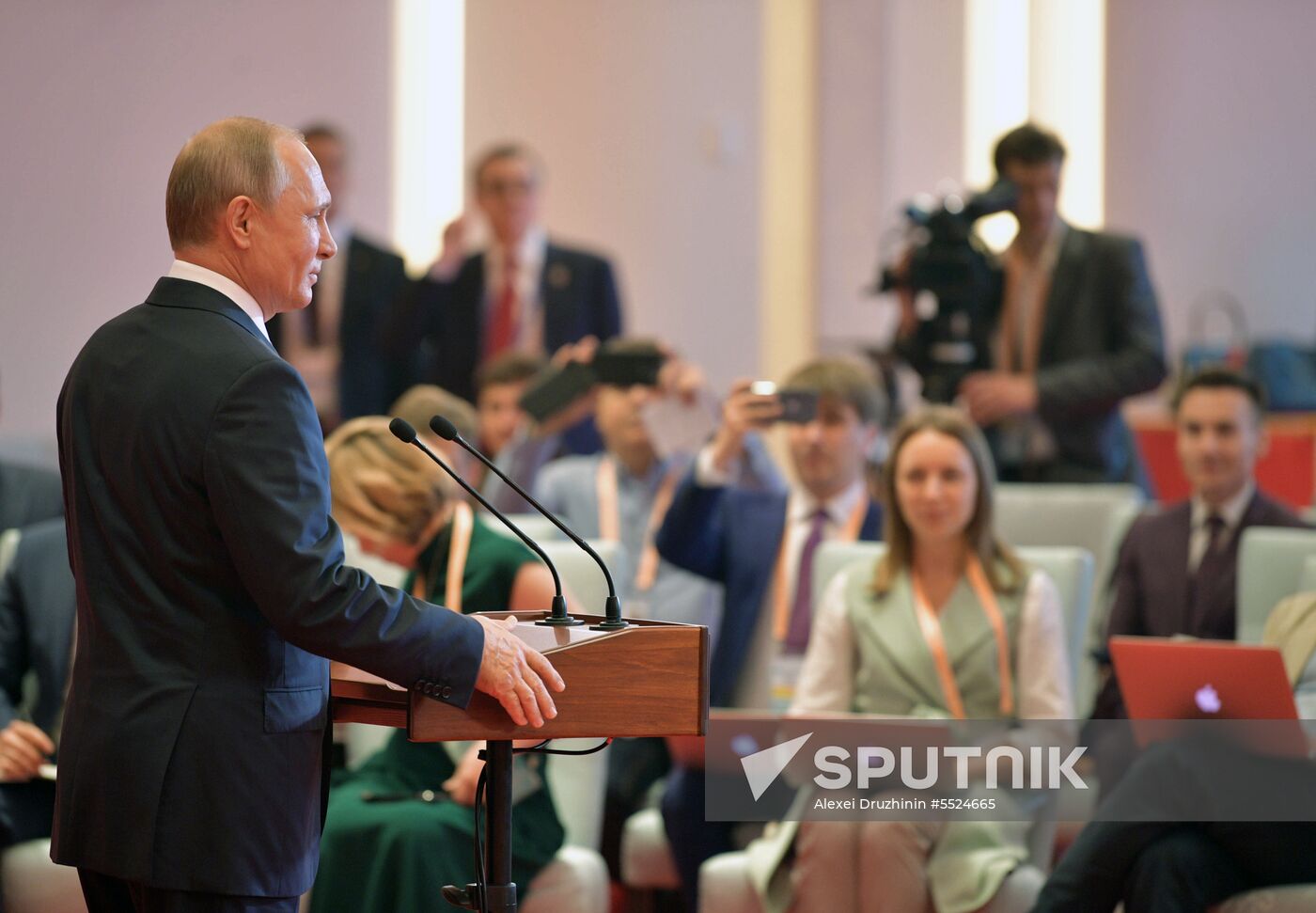 Russian President Putin attends SCO summit in China. Day two