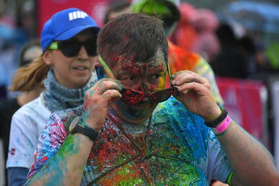 Holi colors run