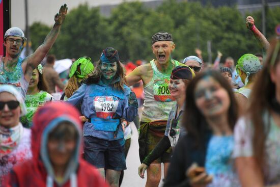 Holi colors run