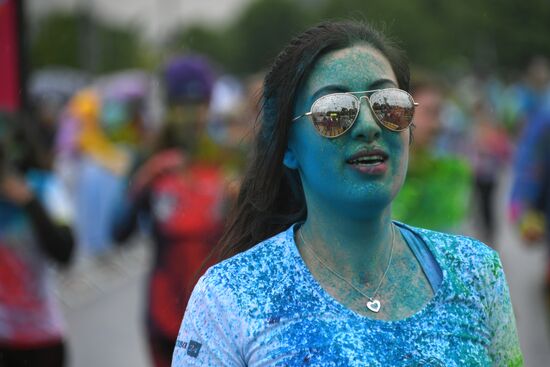 Holi colors run