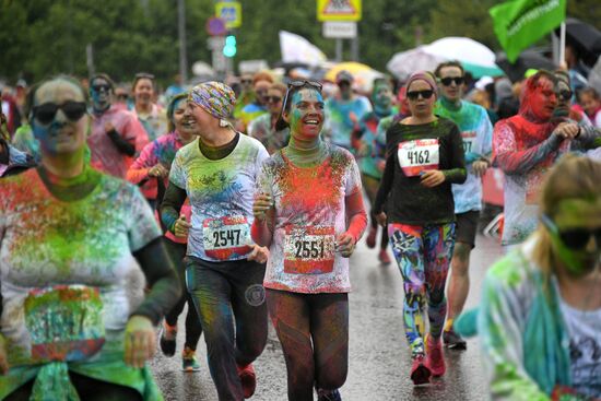 Holi colors run