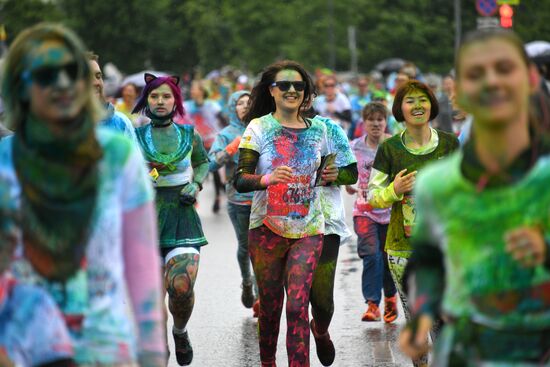 Holi colors run