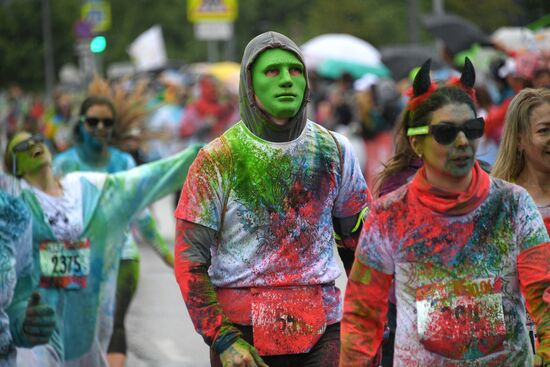 Holi colors run