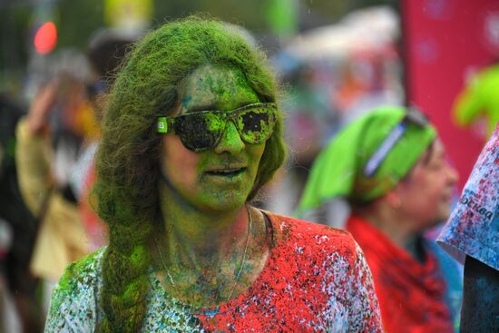 Holi colors run
