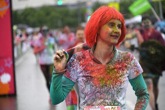 Holi colors run