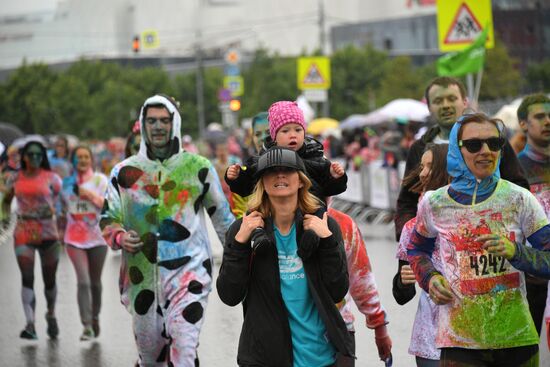 Holi colors run