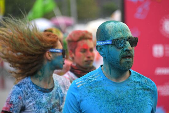 Holi colors run