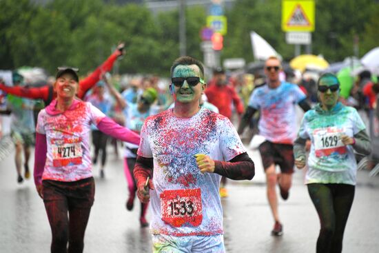 Holi colors run