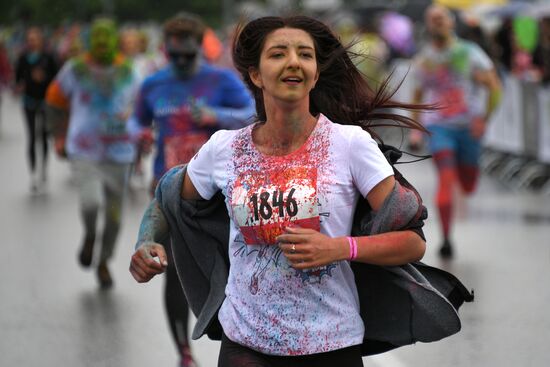 Holi colors run