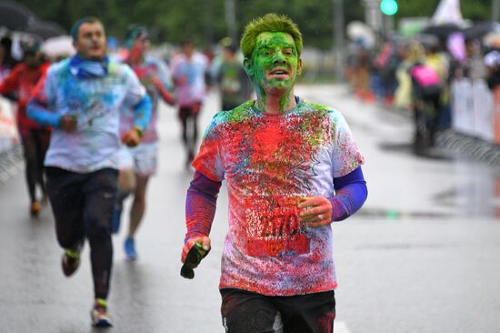 Holi colors run