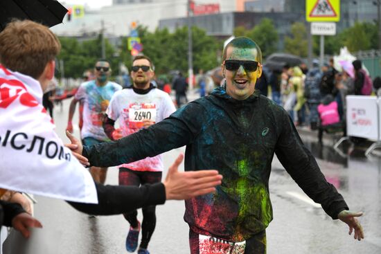Holi colors run