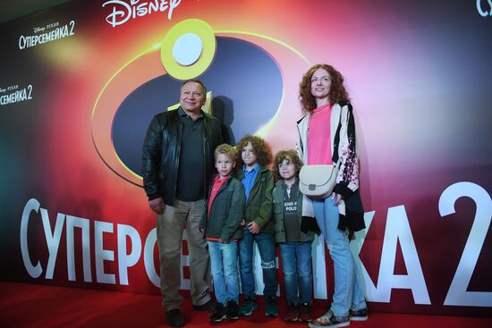 Incredibles 2 premiere