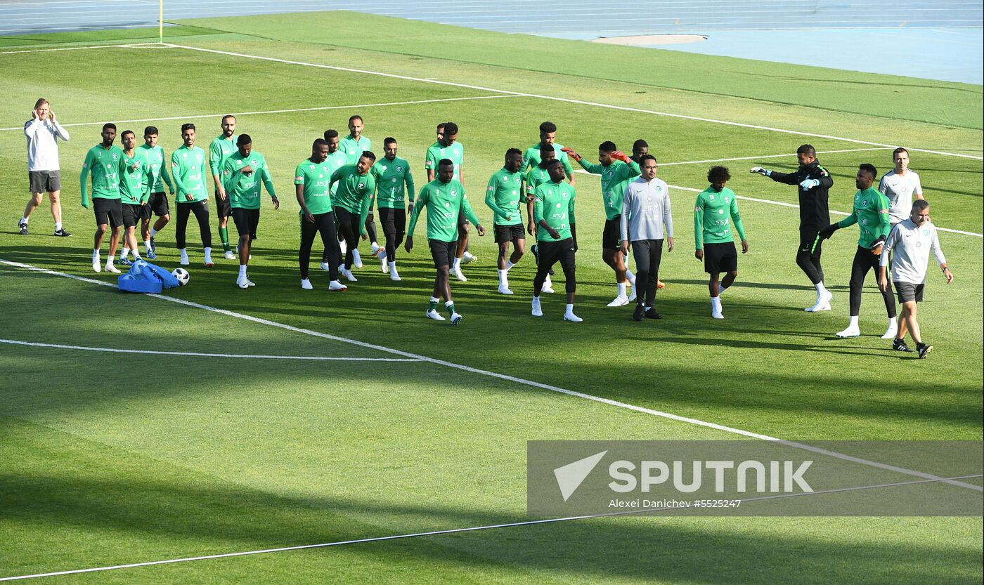 Russia World Cup Saudi Arabia Training
