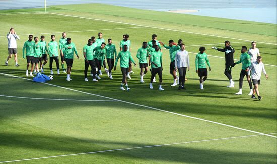 Russia World Cup Saudi Arabia Training