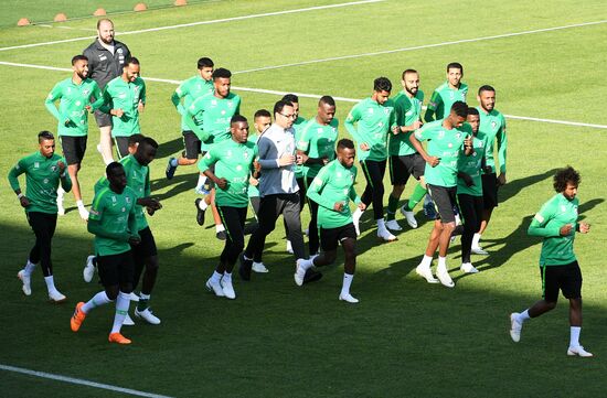 Russia World Cup Saudi Arabia Training
