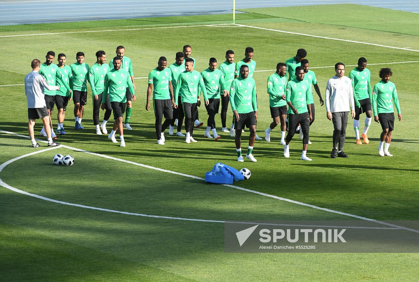 Russia World Cup Saudi Arabia Training