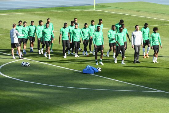Russia World Cup Saudi Arabia Training