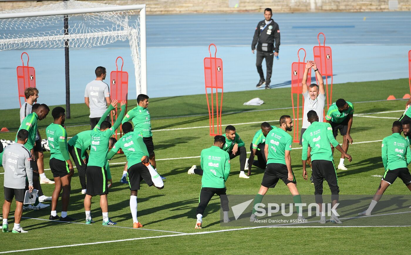 Russia World Cup Saudi Arabia Training