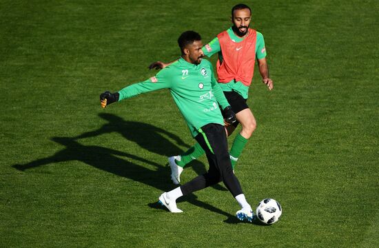 Russia World Cup Saudi Arabia Training